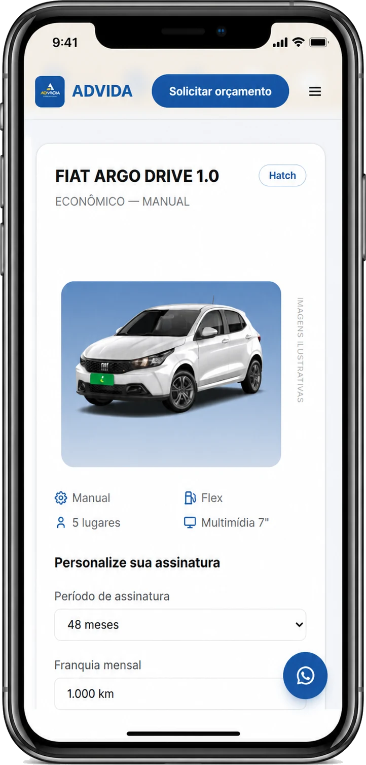 Aplicativo ADVIDA — acompanhe sua assinatura pelo celular